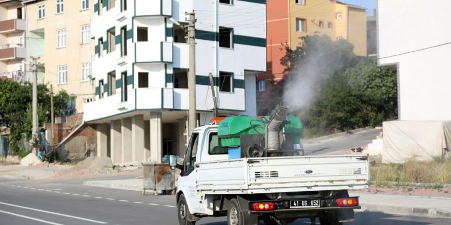 ÇAYIROVA: 9 mahallede ilaçlama çalışmaları