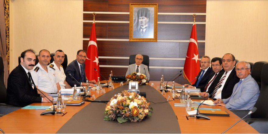 İl Güvenlik toplantısı yapıldı