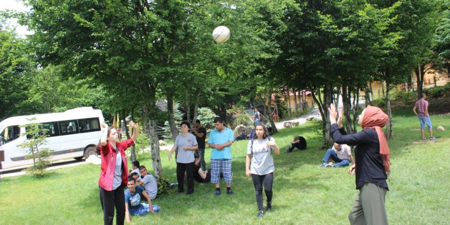 Doğada vakit geçirdiler