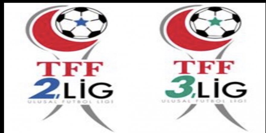 2 ve 3'üncü lig kuraları 10 Temmuz'da