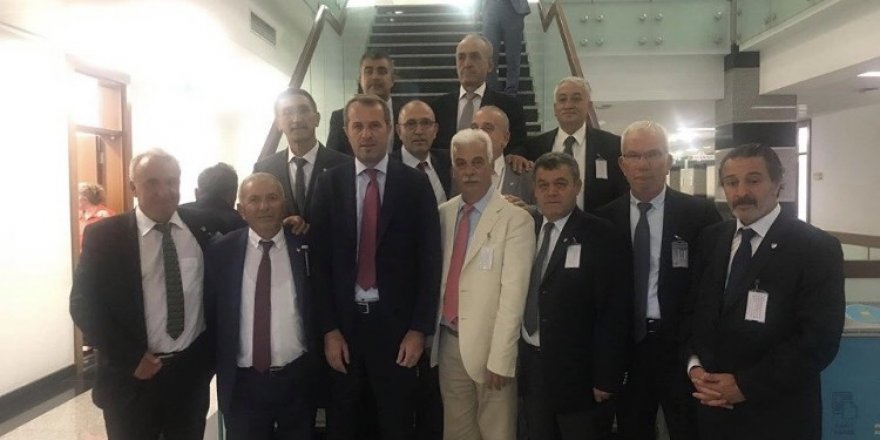 Komiserler Saffet Şancaklı’ya teşekkür etti