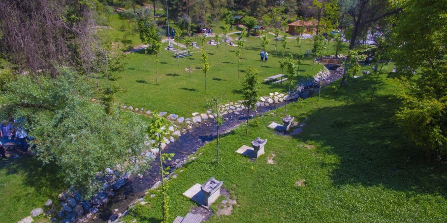 1 kişiye 12.14 metrekare yeşil alan