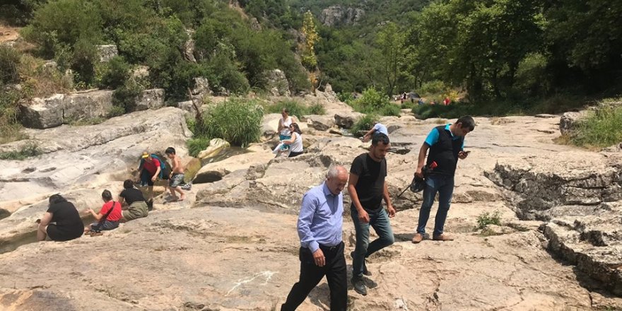 Ballıkayalar  tabiat parkında inceleme yaptı