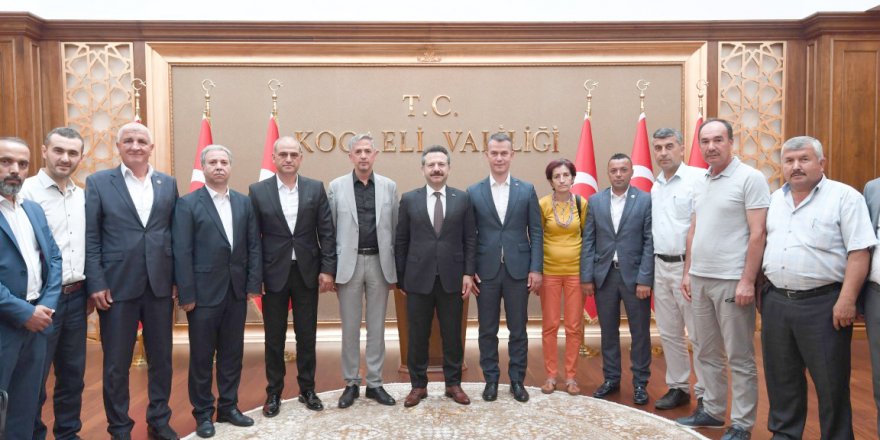 Muhtarlar Derneği’nden ziyaret