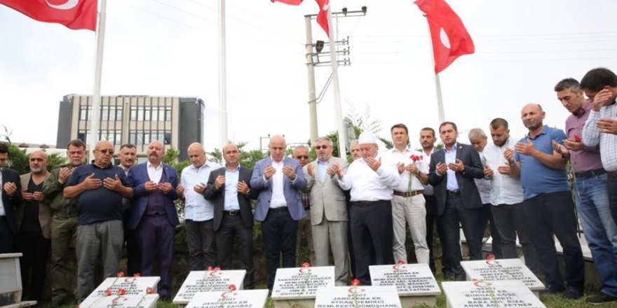 Darıca’da şehitler unutulmadı