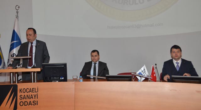 Kocaeli Sanayi Odası’nda önemli seminer gerçekleştirildi.