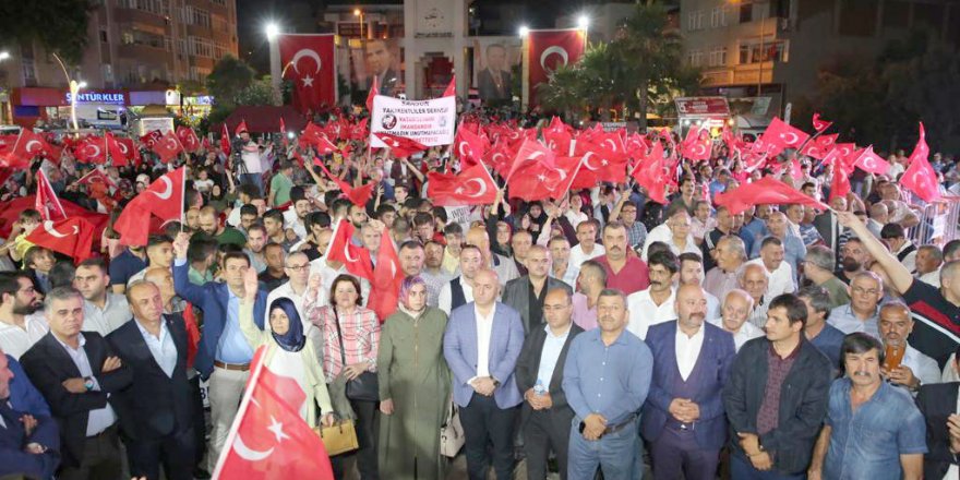 Darıca’da 15 Temmuz  etkinliği