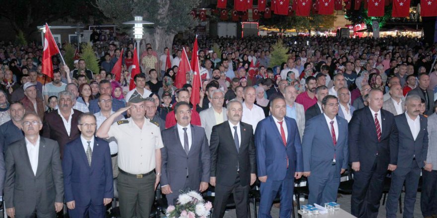 Gebze’de 15 Temmuz etkinliği