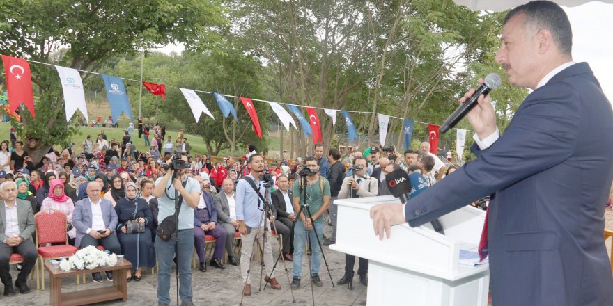 Darıca Sahil Parkı 1. Etabının tanıtımı yapıldı