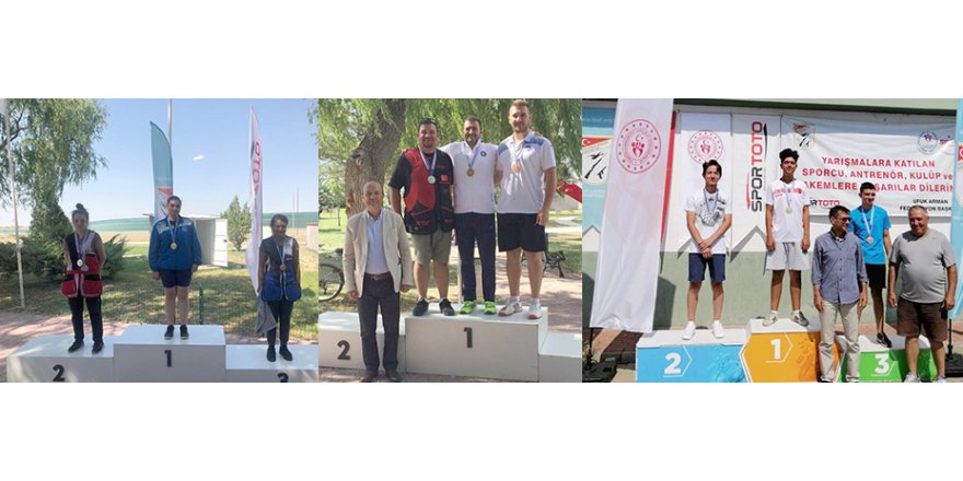 Atıcılar Konya ve Bursa’dan başarı ile döndü