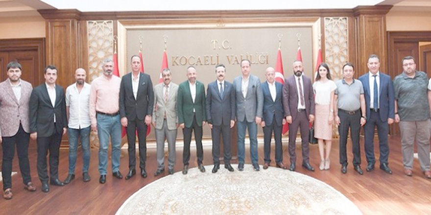Kocaelispor yönetiminden Valiye ziyaret