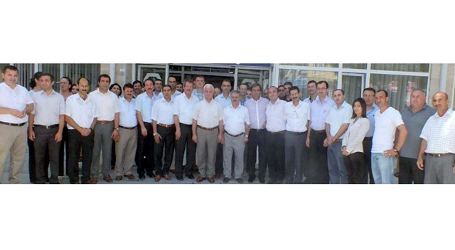 Kaymakam Ateş personeli ile vedalaştı