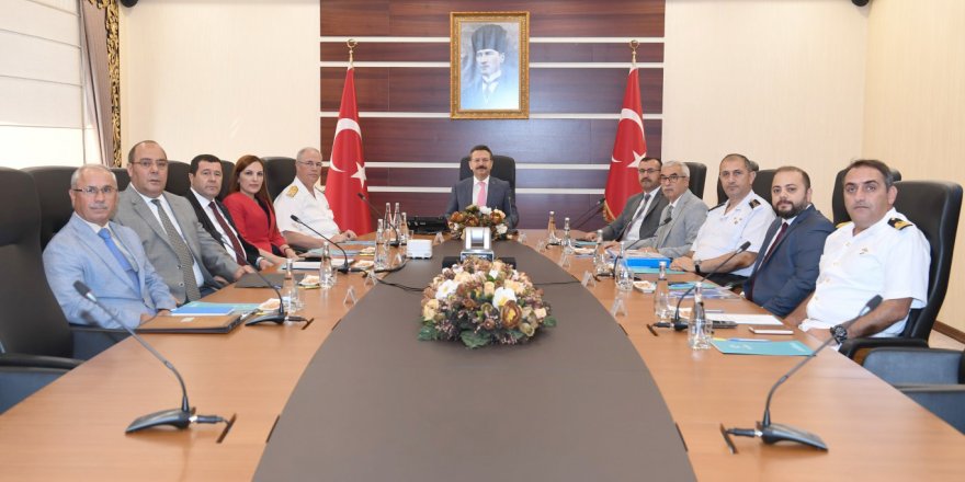 VALİ AKSOY BAŞKANLIĞINDA: İl Güvenlik ve Asayiş Koordinasyon toplantısı yapıldı