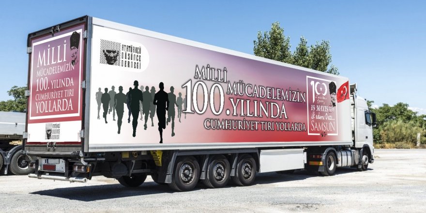 Cumhuriyet Tır’ı Gebze’ye geliyor