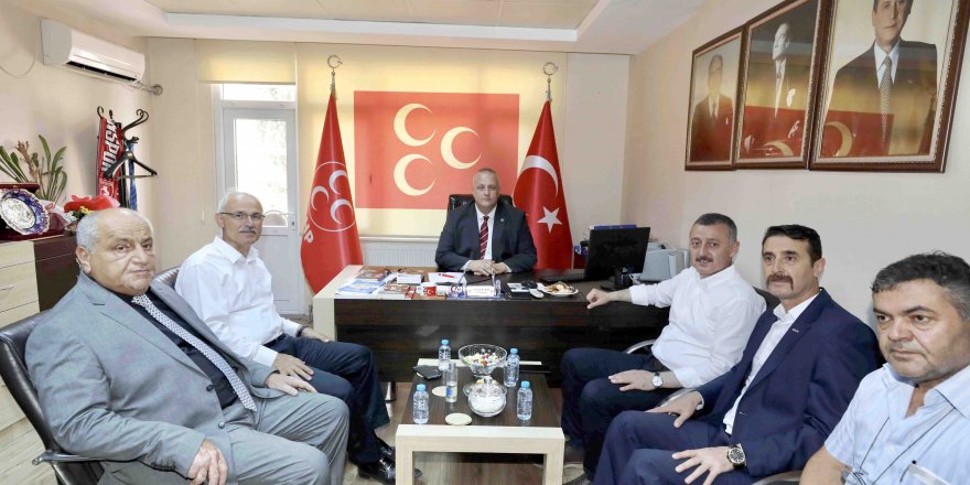 Büyükakın’dan MHP’ye ziyaret