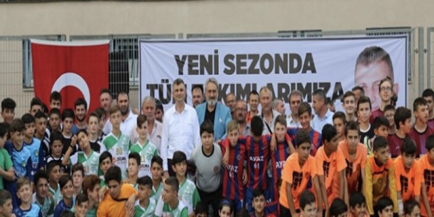 Amatörlere malzeme desteği