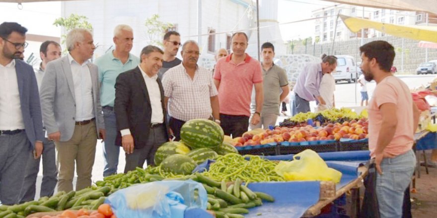 DİLOVASI: Şayir Pazar ziyareti yaptı