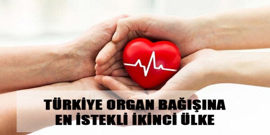 Türkiye organ bağışında ikinci sırada