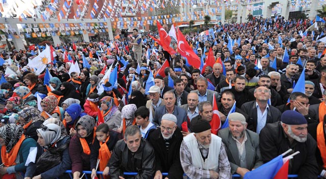 AKP Darıca’dan son miting