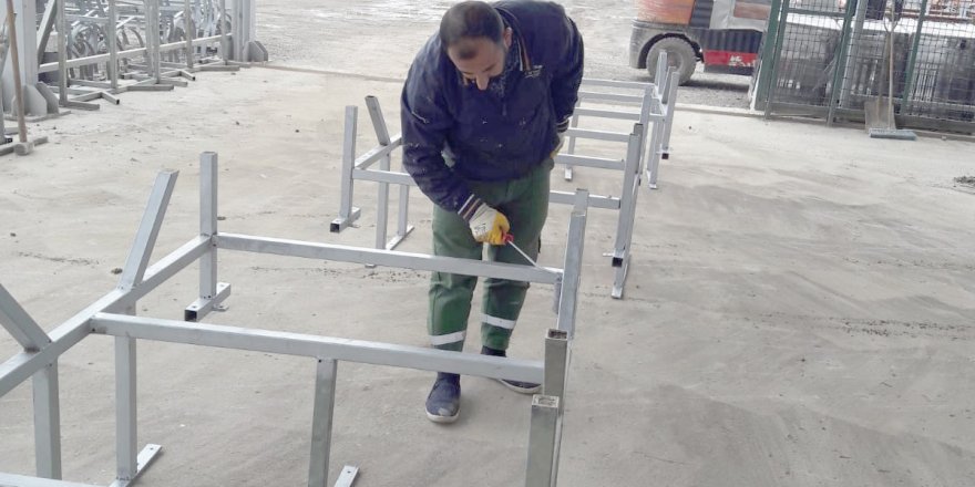 Kentsel donatı elemanları yenileniyor