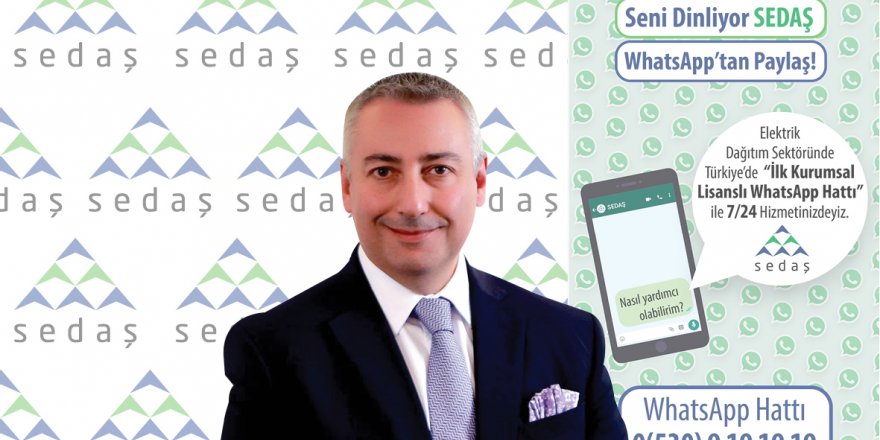 SEDAŞ’tan  WhatsApp Hattı