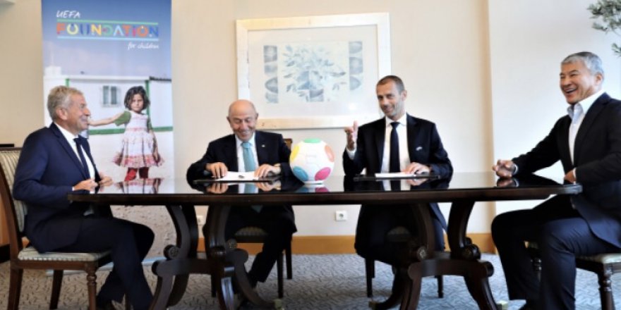 TFF ile UEFA Çocuk Vakfı, iş birliği protokolü imzaladı
