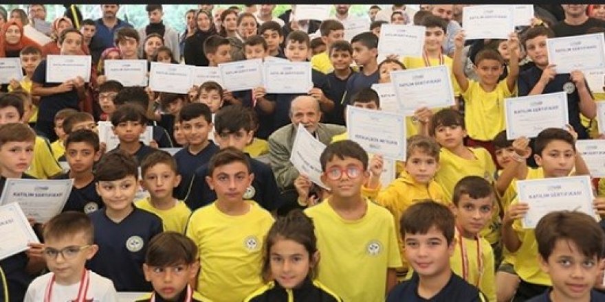 Yaz spor okullarına görkemli kapanış