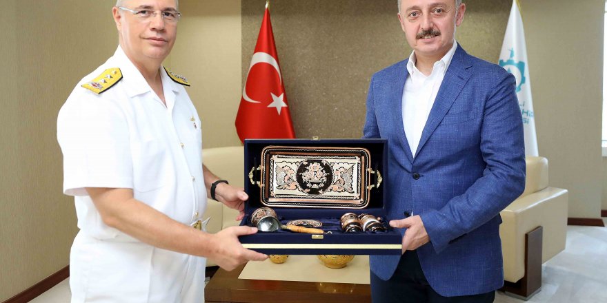 Garnizon Komutanı’ndan veda ziyareti