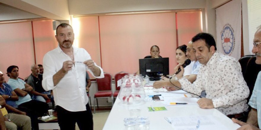 Süper Amatör ve 1.Küme Futbol Ligi kuraları çekildi