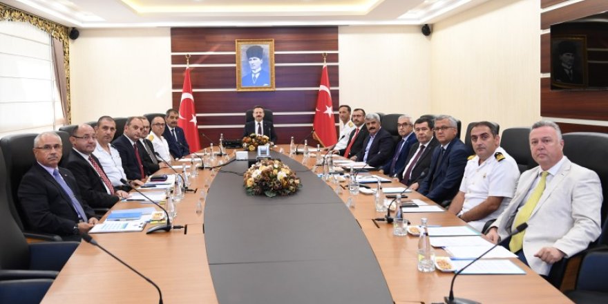 Üniversite güvenlik toplantısı yapıldı