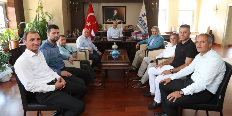 Başkan Büyükgöz ASKF Başkanı Aydın’ı Ağırladı