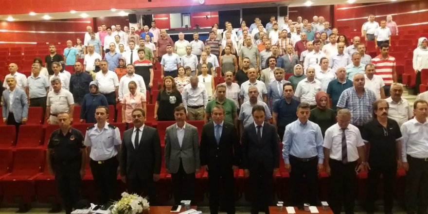 Yeni dönemle ilgili toplantı yapıldı