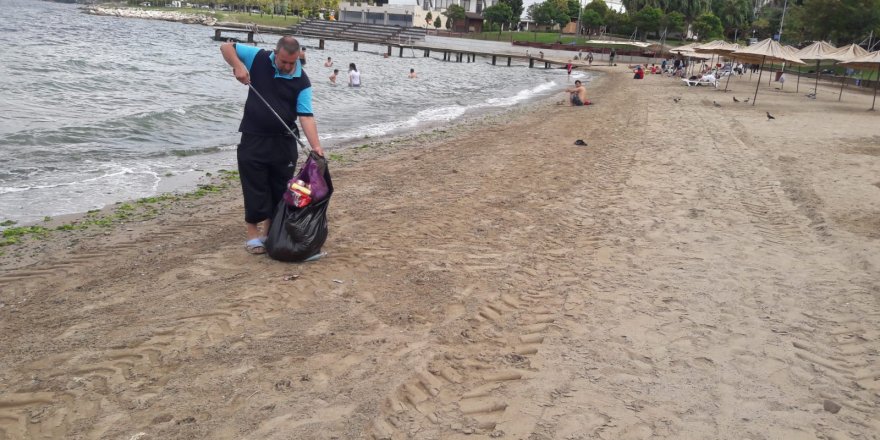 Plajlar her gün bakımdan geçiyor