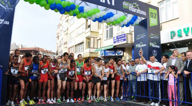 DARICA YARI MARATONUNA KAYITLAR BAŞLADI