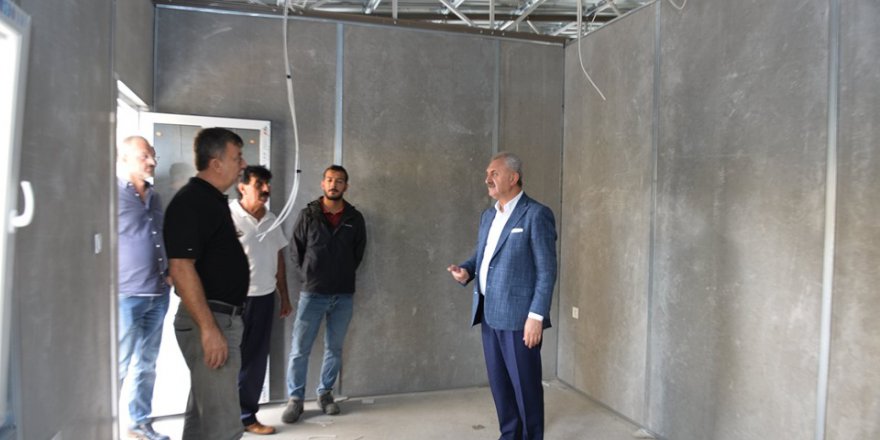 Çiler, Küçük Sanayi Sitesi’ni inceledi