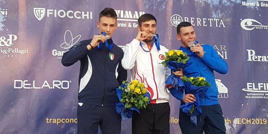 Murat, rekor kırarak Avrupa şampiyonu oldu