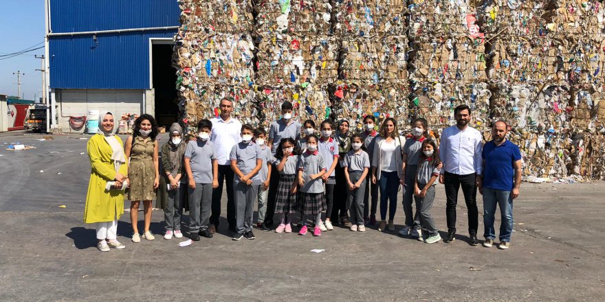 GEBZE: Öğrenciler geri dönüşümü öğreniyor