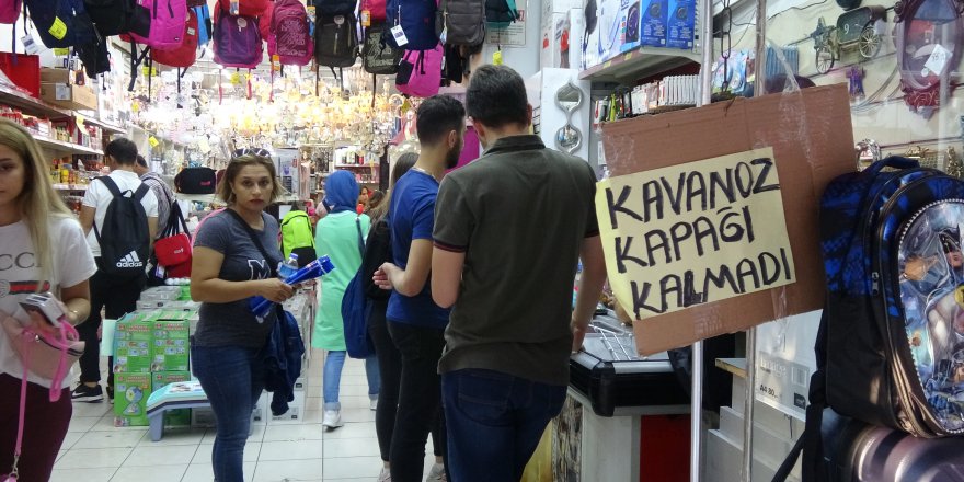 Konserve kapağı sıkıntısı yaşanıyor!