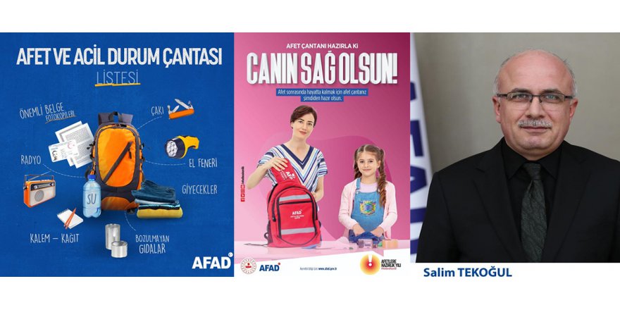 “Afet çantanız hazır olsun”