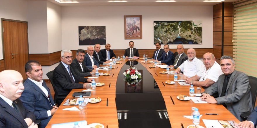 OSB toplantısına başkanlık yaptı