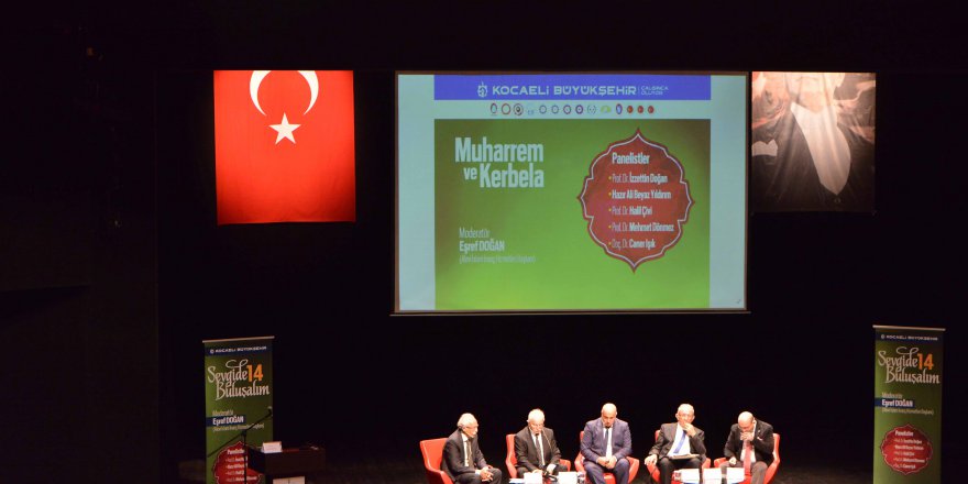 Muharrem ve Kerbela paneli düzenlendi