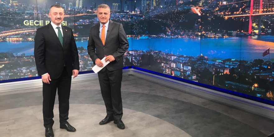 Büyükakın, TRT Haber’e konuk oldu