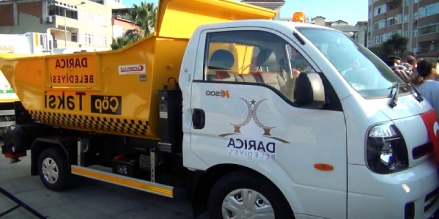 Darıca’da çöp taksi uygulaması