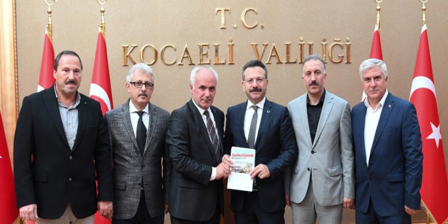 Gümüşhanelilerden Aksoy’a ziyaret