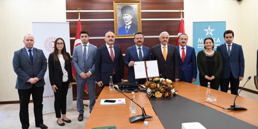 ORTAK PROTOKOL İMZALANDI: Valilik, MEM ve  MARKA işbirliği