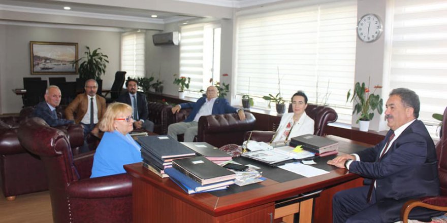 Kaymakam Güler ile görüştüler