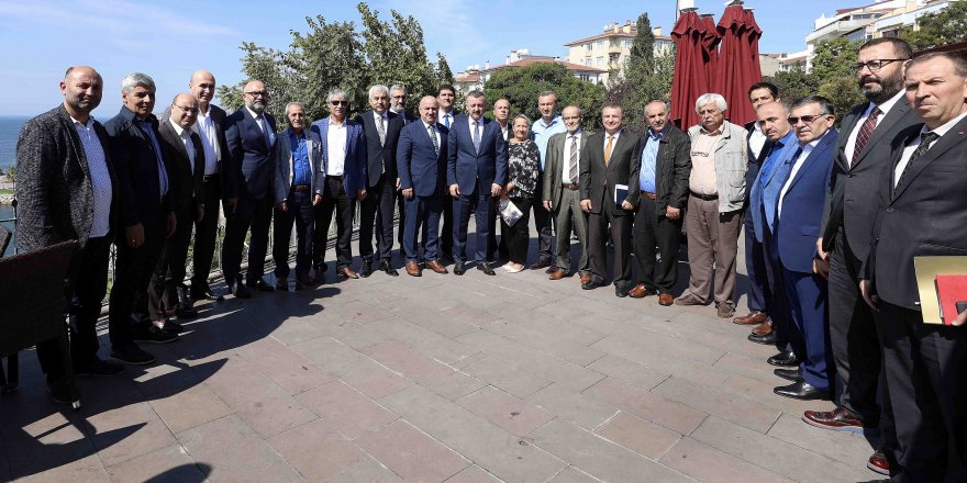 Darıcalı Muhtarlarla buluştu