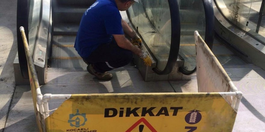 Asansör ve yürüyen merdivenlere periyodik bakım