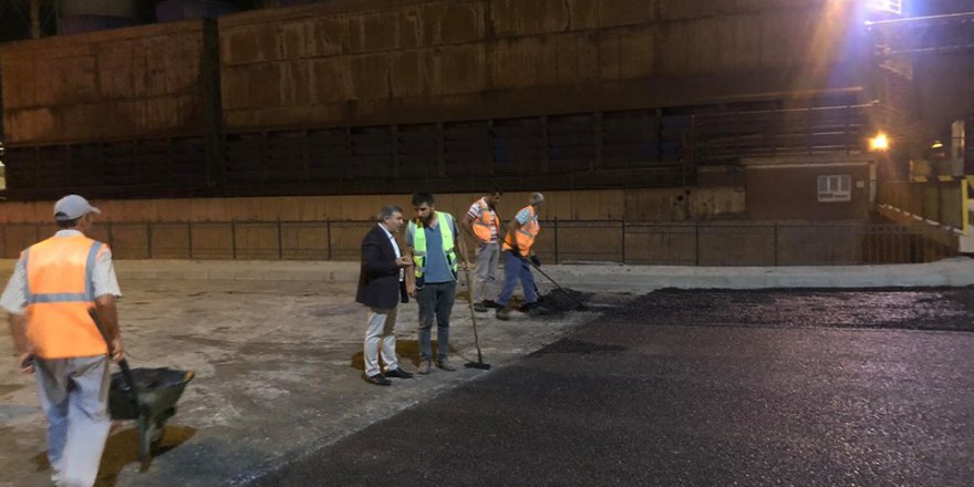 Dilovası’nda asfalt çalışmaları