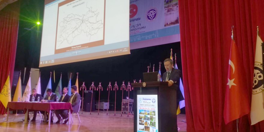 Tarihçi Kankal Erzincan Tarihi Sempozyumunda